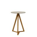 Ver imagem 3 de Jogo de Escrivaninha com Mesa Lateral Spezia Off White Nature