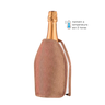 Cooler Térmico para Garrafa de Espumante Champagne Bolsa Gel:rosé Glitter - 5