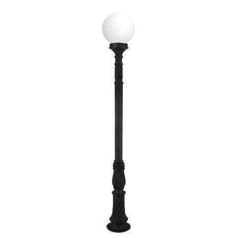 Poste para Jardim Primaveira Preto 2m 15501