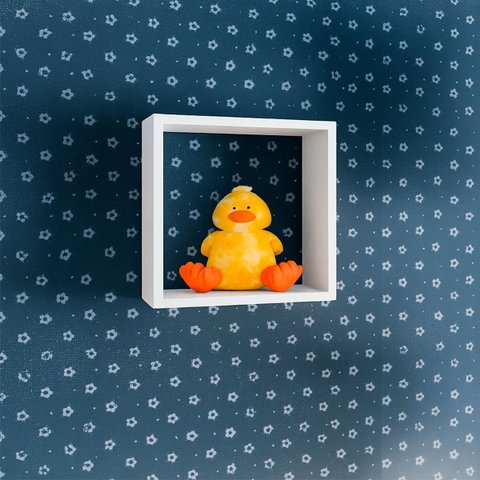 Nicho Organizador Multiuso Pequeno Quadrado 31,3cm Branco