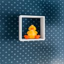 Ver imagem 1 de Nicho Organizador Multiuso Pequeno Quadrado 31,3cm Branco