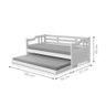 Sofa Cama Detroit Extensível Branco - 2