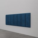 Ver imagem 5 de Cabeceira Casal Estofada Uvaia CabeCasa MadeiraOriginals Azul