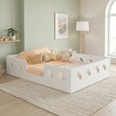Ver imagem 3 de Cama Casal Helena para Quarto Design Moderno Estrutura Resistente Conforto e Durabilidade - Branco