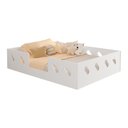 Ver imagem 1 de Cama Casal Helena para Quarto Design Moderno Estrutura Resistente Conforto e Durabilidade - Branco