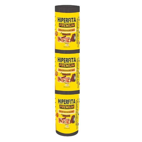 Fita Asfáltica Terracota Telhado 90CMX10MT Hiperfita Premium