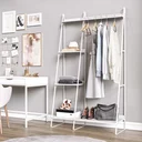 Ver imagem 1 de Arara de Roupas em Aço Begônia CabeCasa MadeiraOriginals Branco