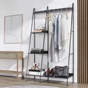 Ver imagem 1 de Arara de Roupas em Aço Begônia CabeCasa MadeiraOriginals