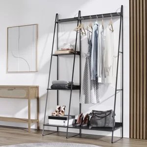 Arara de Roupas em Aço Begônia CabeCasa MadeiraOriginals