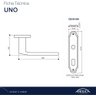Fechadura Banheiro Uno 2025/40 Zc - 3