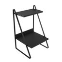 Ver imagem 2 de Mesa de Cabeceira Nicho em Aço Begônia CabeCasa MadeiraOriginals Preto
