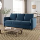 Ver imagem 2 de Sofá 3 Lugares em Veludo Orquídea CabeCasa MadeiraOriginals