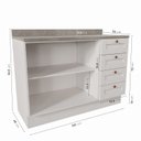 Ver imagem 4 de Balcão para Pia Planejado 120cm Arizona CabeCasa MadeiraOriginals