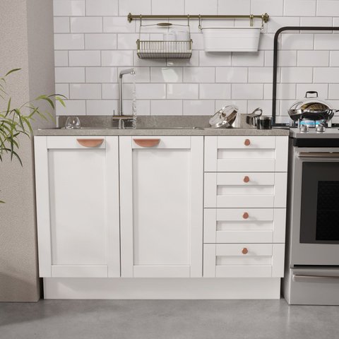 Balcão para Pia 120cm Arizona CabeCasa MadeiraOriginals