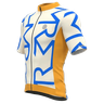 Camisa Ciclismo Mauro Ribeiro Masculina Identite Branca/amarelo sem Marca Gg - 2