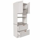 Ver imagem 5 de Torre para Microondas Planejada Arizona CabeCasa MadeiraOriginals Branco
