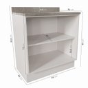 Ver imagem 5 de Balcão 2 Portas 80cm Arizona CabeCasa MadeiraOriginals