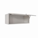 Ver imagem 4 de Armário Aéreo Planejado Porta Basculante 90cm Arizona CabeCasa MadeiraOriginals Branco