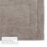 Tapete para Banheiro Happy Bege 40cmx60cm Kapazi - 5