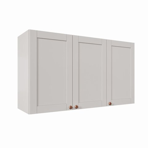Armário Aéreo 3 Portas 120cm Arizona CabeCasa MadeiraOriginals