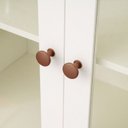 Ver mais imagens de Armário Aéreo Planejado 2 Portas 135cm com Porta de Vidro Arizona CabeCasa MadeiraOriginals Branco