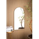 Ver imagem 3 de Espelho Decorativo Oval Janela Base Reta com Moldura Metal Dourado 100 X 50 Cm