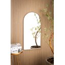 Ver imagem 6 de Espelho Decorativo Oval Janela Base Reta com Moldura Metal Dourado 100 X 50 Cm