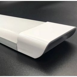 Luminária Linear 120cm Led 80w Sobrepor Fit Retangular Branco Frio 6500k Bivolt - 5