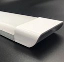 Ver imagem 5 de Luminária Linear 120cm Led 80w Sobrepor Fit Retangular Branco Frio 6500k Bivolt