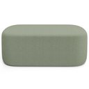 Ver imagem 7 de Cabeceira Cama Box 100cm Lanna com Puff Recamier Doha W01 Bouclê Oliva - Lyam Decor