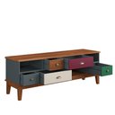 Ver imagem 3 de Rack 5 Gavetas - Cor: Cinza/colorido
