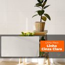 Ver imagem 5 de Placa Revestimento Adesiva Flexível para Parede Linho Cinza Claro 30x60cm