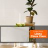 Placa Revestimento Adesiva Flexível para Parede Linho Cinza Claro 30x60cm - 5