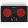 Vbgk Cooktop Elétrico 24" 2400w com 2 Queimadores e Tela Touch (preto) - 1
