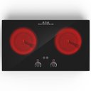 Ver imagem 1 de Vbgk Cooktop Elétrico 24" 2400w com 2 Queimadores e Tela Touch (preto)