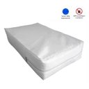 Ver imagem 4 de Capa Colchão Casal Hospital Pousada Bagun Impermeavel Ziper:branco