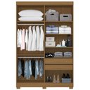 Ver imagem 3 de Guarda Roupa Solteiro 150cm 4 Portas Raiz Atacama/areia A15 - Mpozenato