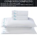 Ver imagem 6 de Jogo Cama Box Queen Solene 100%algodao Extra Macio Premium:azul