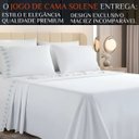 Ver imagem 2 de Jogo Cama Box Queen Solene 100%algodao Extra Macio Premium:azul