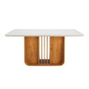 Ver imagem 3 de Kit Mesa de Jantar Harpa com 6 Cadeiras Bella em Boucle