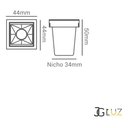 Ver imagem 5 de Spot Luminária Embutir Móvel 2w Bco Quente Bivolt Envio 24h - Branco/preto - Bco Neutro - 110v/220v