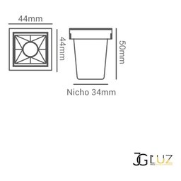 Spot Luminária Embutir Móvel 2w Bco Quente Bivolt Envio 24h - Branco/preto - Bco Neutro - 110v/220v - 5