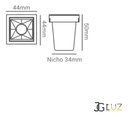 Ver imagem 5 de Spot Luminária Embutir Móvel 2w Bco Quente Bivolt Envio 24h - Branco/preto - Bco Neutro - 110v/220v