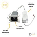 Ver imagem 2 de Spot Luminária Embutir Móvel 2w Bco Quente Bivolt Envio 24h - Branco/preto - Bco Neutro - 110v/220v