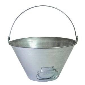 Balde Metal Chapa Galvanizado com Pegador 8l - Volpato