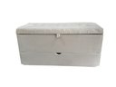 Ver imagem 4 de Recamier Puff Baú Sapateira e Gaveta 90 cm para Cama de Solteiro - Creme
