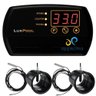 Kit Aquecedor Solar Piscina 18Placas3MT+Controlador+Valvulas - 6