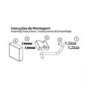 Ver imagem 2 de Porta Papel Higiênico Dourado Papeleira Future 7504dd