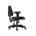 Ver imagem 3 de Cadeira Frisokar Sky Média Executiva Back System Nr17 Ergonômica Crepe Preto