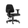 Cadeira Frisokar Sky Média Executiva Back System Nr17 Ergonômica Crepe Preto - 1